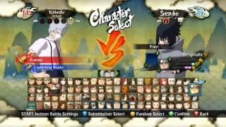 naruto ultimate ninja storm 3 full burst all character