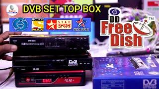 DD Free Dish - DVB MPEG2 ( SD ) Normal Set top Box Overview | Sahil Channel List