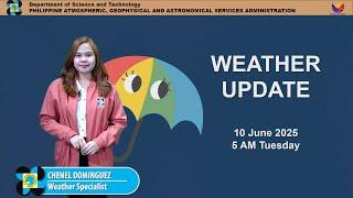 Public Weather Forecast issued at 5AM | June 10, 2025 - Tuesday