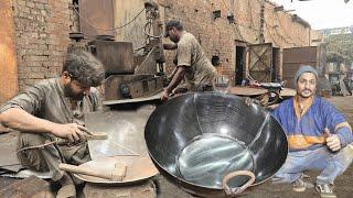 Incredible Process Of Manufacturing Turning Iron Sheets Into Large Pots