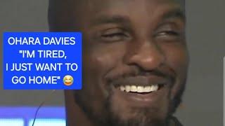 Ohara Davies is tired  and just wants to go home   Adam Azim clash 