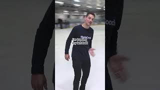Learn a sideways toe hop! From my latest Step Video! #figureskating #iceskating #iceskater #skating