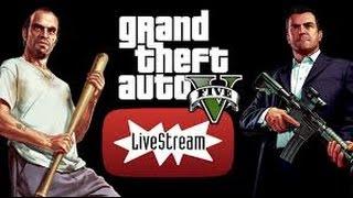 GTA 5 LIVE STREAM ONLINE SPENDING SPREE POSSIBLE!