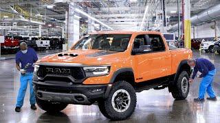 Massive DODGE RAM Truck Production Line in US Factory