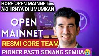 Pi Network terbaru hari ini|RESMI VALID CORE TEAM BAHAS OPEN MAINNET HORE‼️