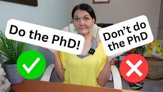 Should you do a PhD?