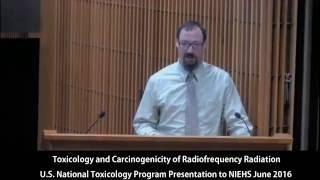 Cell Phone Radiation Cancer Study: U.S. National Toxicology Program Presentation to NIEHS June 2016.