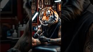 Animals Doing Human Jobs? You Have to See This!  #shorts #animals #ai