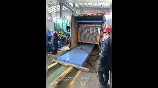 Ship 1set auto batch pre-expander and 3sets auto shape molding machines to Vietnam