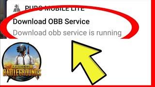 Pubg Mobile || OBB Service Is Running Problem Solved in Android part1