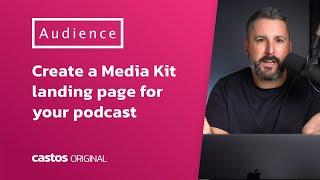 Design a media page for your podcast | Publisher Media Kit WordPress plugin 