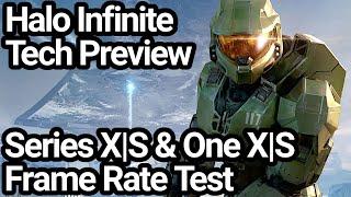 Halo Infinite Xbox Series X|S & Xbox One X/S Frame Rate Test (Tech Preview)