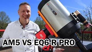 SkyWatcher EQ6-R Pro vs ZWO AM5 | German Equatorial VS Harmonic Drive Telescope Mount