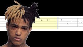 XxxTentacion -  In The End (Guitar Tabs Tutorial)