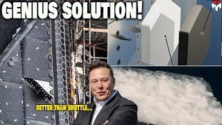 SpaceX's Genius Solution On Starship Heat Shield Just Humiliates NASA Shuttle!