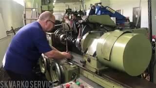 Шлифовка коленчатого вала Volkswagen Passat на станке Zanrosso | Crankshaft Grinding