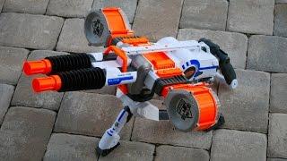 [REVIEW] Nerf Elite Rhino-Fire Unboxing, Review, & Firing Test