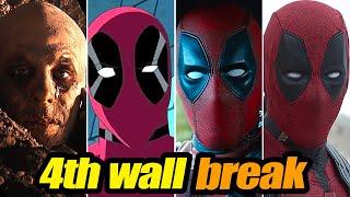 DEADPOOL breaking the 4th wall | 2009-2024