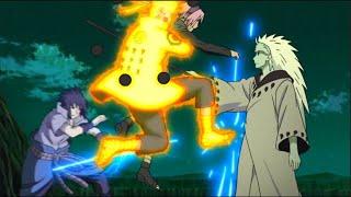 Naruto and Sasuke vs Madara Uchiha - Naruto Sasuke Gets Sage Of Six Paths Power