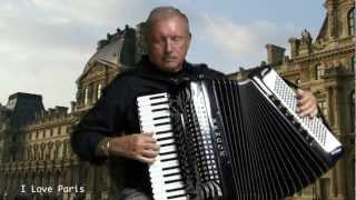 Under Paris Skies  French Accordion Medley    Lee Terry Meisinger  Accordeon Fisarmonica