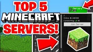 TOP 5 BEST Servers For Minecraft 1.21.62 *ASMR* (BEDROCK/JAVA) 2025