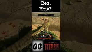 T-REX NEW MOVE UNLOCK! | Path of Titans  #dinosaur #pathoftitans #gaming #pathoftitansgameplay