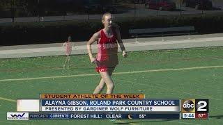 Student-Athlete of the Week: Alayna Gibson