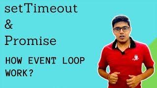 JavaScript: How the event loop executes setTimeout() and Promise