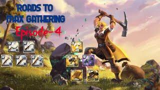 Roads to Tier 8 Gathering | Ep-04 | Best way to Max Gathering | Albion Online | Next Giveaway