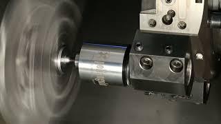 Rotary Broaching on a Lathe with Poliangolar Broaching System