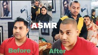  Super Relaxing satisfying ASMR Head trimming and shaving || How to do Head shaving