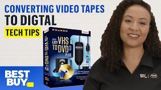 Converting Video Tapes to Digital Files - Tech Tips from Best Buy