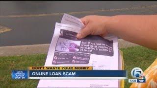 Online loan scam