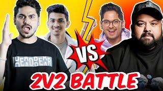 Joker Regaltos VS MortaL Goldy Bhai *2V2 BATTLE* In BGMI