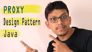 Proxy design pattern with java code