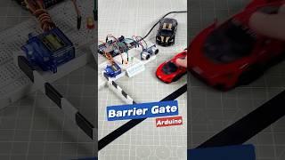 Smart Barrier Gate for Parking Control #arduino   #arduinobeginner  #ultrasound    #sunfounder