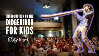 Kids Learn Didgeridoo: Full School Assembly (K-5th Grade) with Didge Project's AJ Block