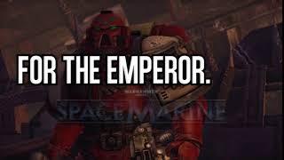 DIE SCUM! NO PRISONERS! FOR THE EMPEROR!