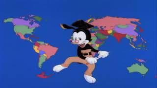 Yakko's World But When A Country That Is In Some Animaniacs Songs Appear, It plays it.