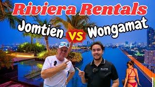 Jomtien vs Wongamat! RIVIERA Rental Face-OFF, Your DREAM Condo FROM $150/week!