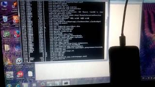 cell phone controlled by commands adb and busybox.