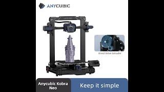 ANYCUBIC KOBRA NEO 3D Printer #shorts