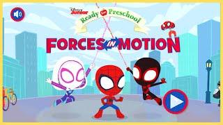 Disney Junior | Ready For Preschool | Spidey And His Amazing Friends | Forces In Motion