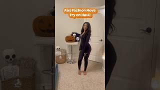 Fall Fashion Nova Try On Haul  Full video is on my channel!  #tryonsheinhaul #ootd