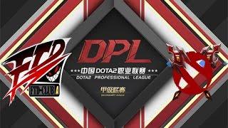 FTD.A vs TOT bo2 (Full Match) - Dota2 Professional League Season 3 - Secondary