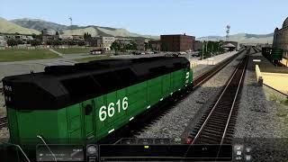 Train Simulator 2021 - [EMD F45] - BN Train G81 | Spokane to Seattle Unit Grain Pt.1 - 4K UHD