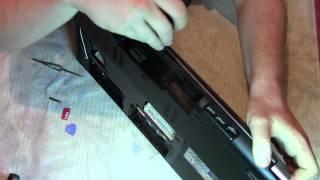 ASUS N73S - Разборка / Disassembly ASUS N73S