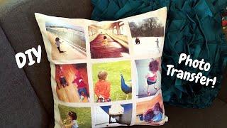 How to Photo Transfer Photos to Fabric