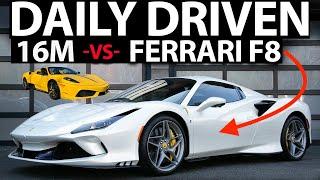 Detailing Ferrari F8 Daily Driver vs Most Expensive 16M! Best Ferrari Ever?