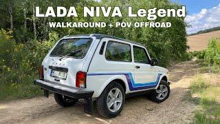 LADA NIVA Legend 1.7 4x4 2021 - Walkaround + light POV offroad drive HD 4K 60fps